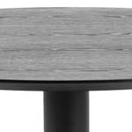 Table basse Ibiz Noir - En partie en bois massif - 80 x 75 x 80 cm