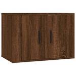 TV-Schrank 3er Set D485 Eiche Schwarzbraun Dekor