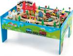 Holzeisenbahn Zug Spielzeug Holzwerkstoff - 60 x 40 x 83 cm