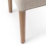 Chaise Louise Dining Chair Beige - Textile - 55 x 88 x 62 cm