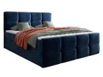 Boxspringbett Fuego Blau - Breite: 189 cm