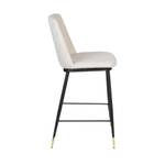 Lot de 2 tabourets de bar Lionel Beige