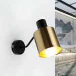 Wandlampe PALERMO Schwarz - Metall - 11 x 19 x 33 cm