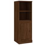 Highboard DE2065 Eiche Schwarzbraun Dekor