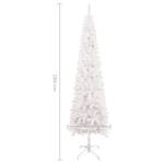 Künstlicher Weihnachtsbaum Weiß - Metall - Kunststoff - 40 x 180 x 40 cm