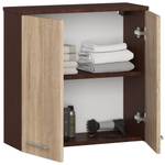 Badezimmerschrank FIN W602T Eiche Sonoma Dekor - Wenge Dekor