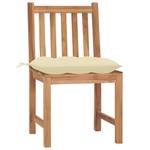 Chaise de jardin (lot de 4) 3007529-2 Crème