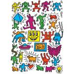 von Keith Haring Puzzle Collage