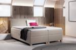 Boxspringbett Fren Beige - Breite: 163 cm