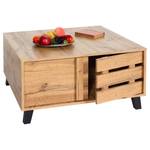 Couchtisch M46 Braun - Holzart/Dekor - Holz teilmassiv - 81 x 43 x 81 cm