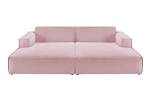 Sofa SAMU Big Sofa Feincord Pink