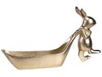 Schmuckschale PROGO Gold - Metall - 39 x 21 x 7 cm