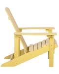 Chaise de jardin ADIRONDACK Jaune