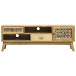 TV-Schrank D122 Braun - Holzwerkstoff - 30 x 42 x 120 cm