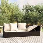 Outdoor Loungebett 3028900 Braun - Creme