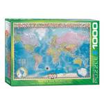 Puzzle Weltkarte Teile 1000