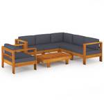 Garten-Lounge-Set (7-teilig) 3006534-4 Dunkelgrau