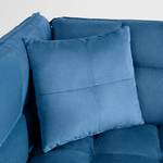 Schlafsofa NELLY Blau - Textil - 208 x 77 x 79 cm