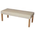 Sitzbank M37 Kunstleder Beige - Breite: 120 cm