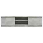 TV-Schrank 299654 Grau - Holzwerkstoff - 40 x 36 x 140 cm