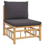 Garten-Lounge-Set 3028492-24 (8-teilig) Grau - Bambus - 69 x 65 x 69 cm