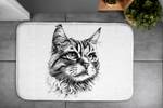 Badteppich Katze Tiere 75 x 45 x 75 cm