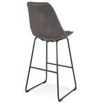 Tabouret De Bar BIKI Noir - Gris