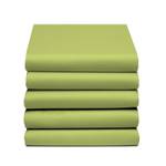 Damai Spannbettlaken (bis zu 25cm) - Grün - Textil - 27 x 8 x 37 cm