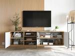 Tv-Lowboard Loft APOLLO Graphit - Eiche Wotan Dekor