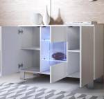 Buffet Luke A2 Blanc - Hauteur : 82 cm