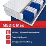 cm Taschenfederkern-Matratze 23 Medicmax