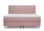 Boxspringbett Enchanted Pink - Breite: 160 cm