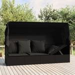 Outdoor Loungebett 3028901 Schwarz