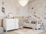 Lit cabane HYTTE HB001 Blanc