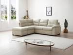 Schlafsofa TOLMINA Beige - Textil - 208 x 95 x 240 cm