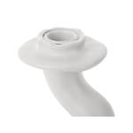 Bougeoir Organic Swirl Blanc