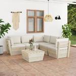 Garten-Lounge-Set (6-teilig) 3016490-13 Creme