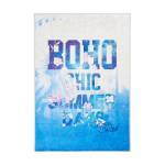 Tapis enfant BOHO 60x90 bleu 60 x 90 cm