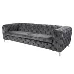 3er Sofa MODERN BAROCK Grau - Textil - Holzart/Dekor - 235 x 72 x 95 cm