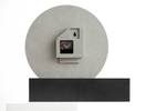 Horloge murale THE BLACK ACCESSOIRE. Gris - Bois manufacturé - 36 x 36 x 2 cm