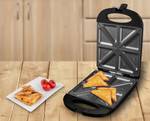 Sandwichmaker S 4232 SW Schwarz - Metall - 27 x 11 x 35 cm