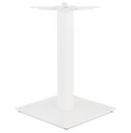 Pied De Table TOWER Blanc - Métal - 50 x 73 x 50 cm