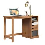 Bureau Mestre Pin massif - Bois - Blanc