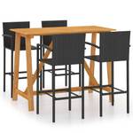 Garten-Bar Set (5-teilig) 3005814-1 Schwarz