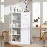 Buffet - Bahut FSB32-W Blanc - Bois manufacturé - 80 x 125 x 40 cm