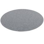 Kunstrasenteppich Noppen Kingston Rund Grau - 100 x 100 cm