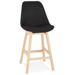 Tabouret De Bar TERESA Noir - Marron