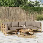 Garten-Lounge-Set 3028491-27 (7-teilig) Braun - Taupe