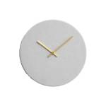 Horloge murale 68588 Laiton - Gris