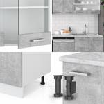 Cuisine R-Line 30225 Imitation béton - Blanc